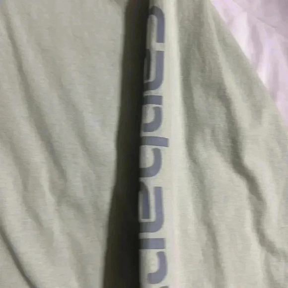 Carhartt Loose fit heavy weight long sleeve Logo sleeve Graphic t-shirt medium - Picture 4 of 6